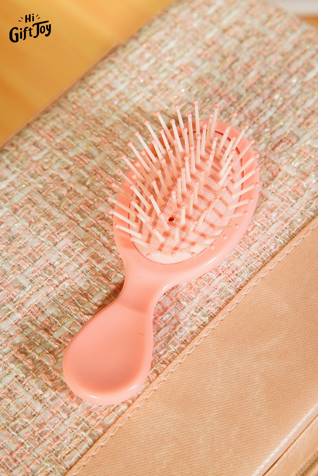 Makeup Bag Gift Set with Mirror – Travel Cosmetic Pouch with Beauty Essentials