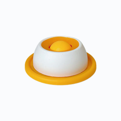 Slow Feeder Bowl for Cats & Dogs for Liquid Treats – Anti-Slip Licking Treat Dish, Interactive Enrichment Toy for Slow Eating