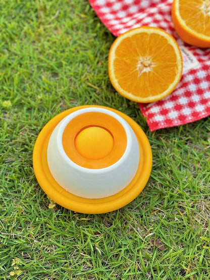 Slow Feeder Bowl for Cats & Dogs for Liquid Treats – Anti-Slip Licking Treat Dish, Interactive Enrichment Toy for Slow Eating